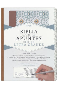 Biblia NVI de Apuntes Azulejos