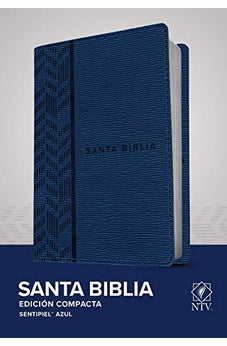 Image of Biblia NTV Compacta Azul Sentipiel