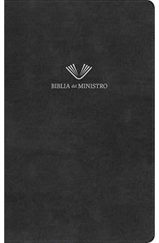 Biblia RVR 1960 del Ministro Negro Piel Fabricada
