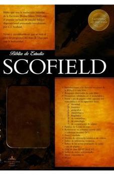 Biblia RVR 1960 de Estudio Scofield Chocolate Símil Piel
