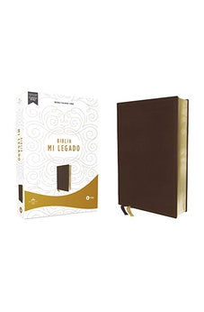 Biblia RVR 1960 Mi Legado Piel Café una Columna Interior a dos Colores