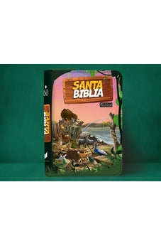 Biblia RVR 1960 para Niños Vinilo con Cierre