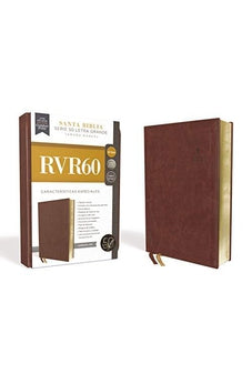 Image of Biblia RVR 1960 Serie 50 Letra Grande Tamaño Manual Piel Café